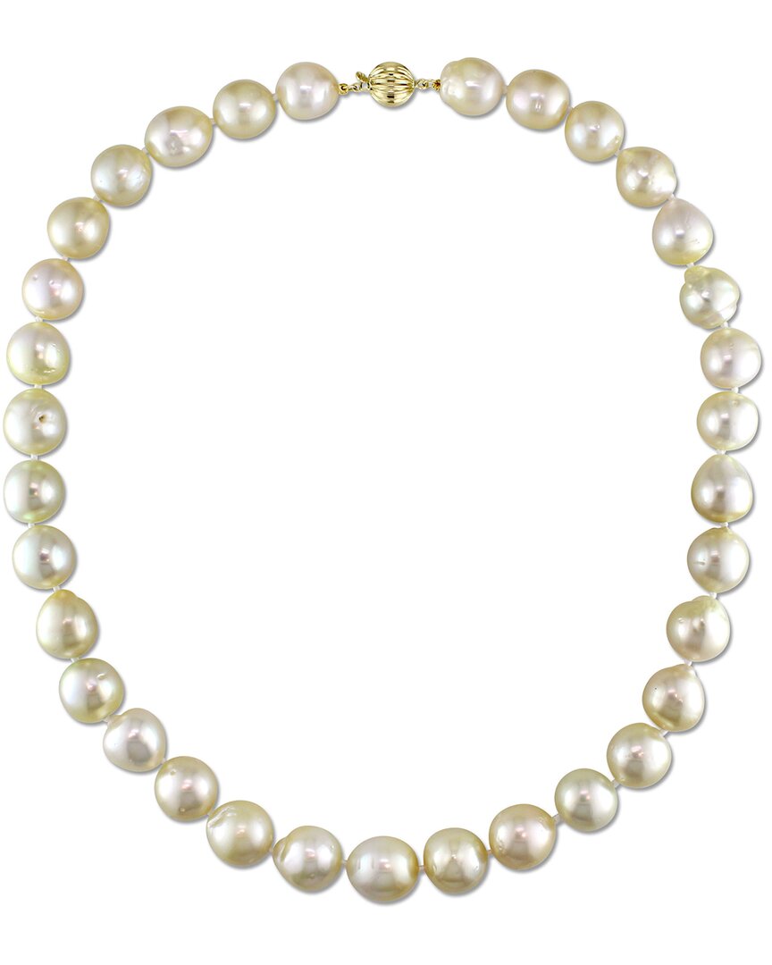 Pearls 14k 11-12mm Pearl Strand Necklace
