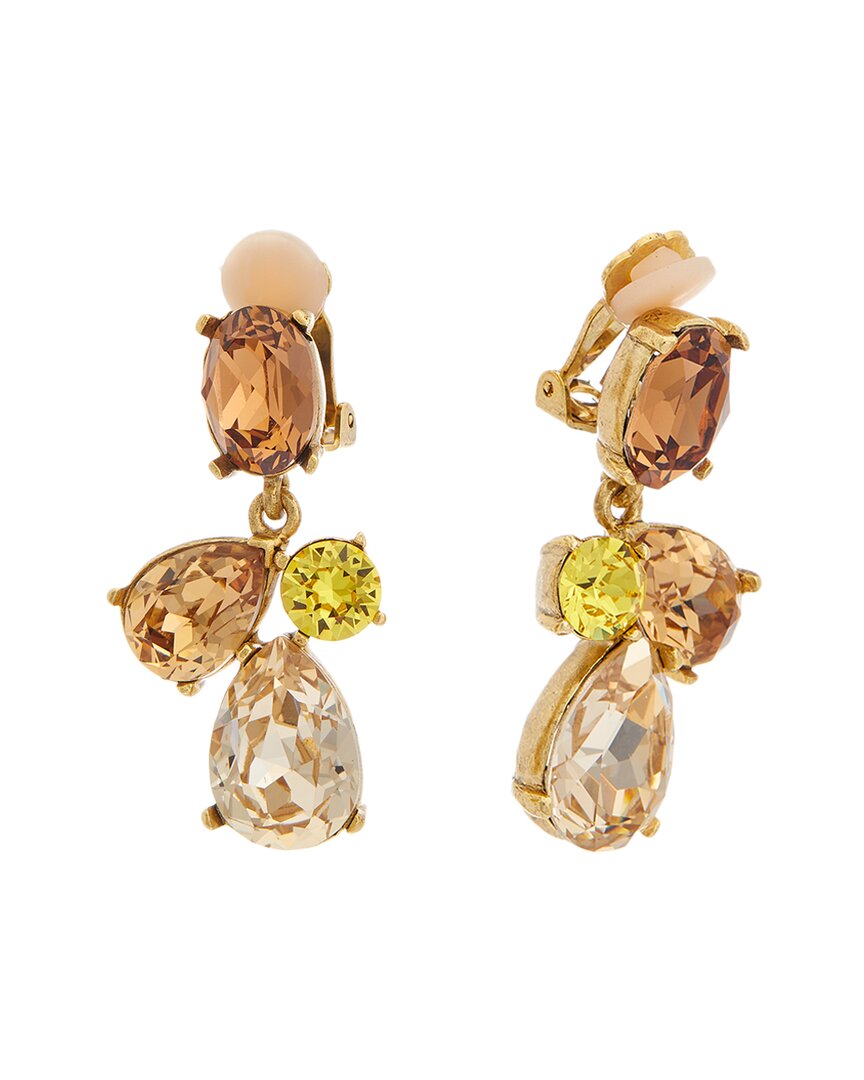 Oscar De La Renta 14k Candy Drop Earrings In Gold