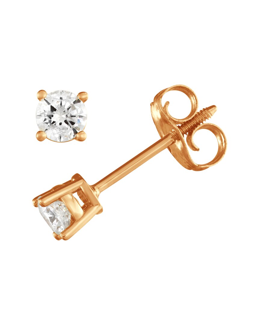 Diamond Select Cuts 14k 0.50 Ct. Tw. Diamond Earrings In Gold