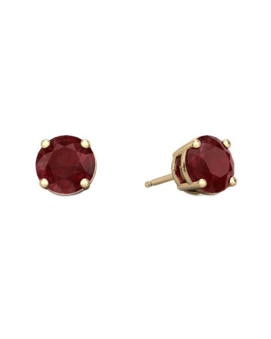 Forever Creations Usa Inc. Signature Collection 14k 2.00 Ct. Tw. Ruby Studs