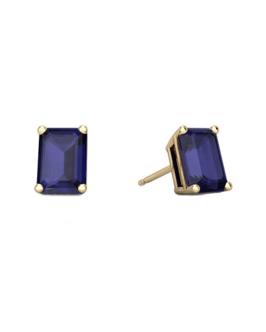Forever Creations Usa Inc. Signature Collection 14k 1.76 Ct. Tw. Sapphire Earrings