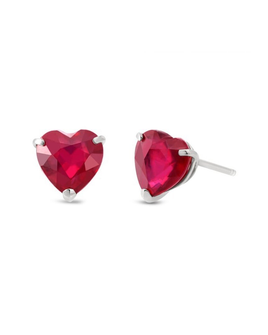 Forever Creations Usa Inc. Signature Collection 14k 3.50 Ct. Tw. Ruby Earrings