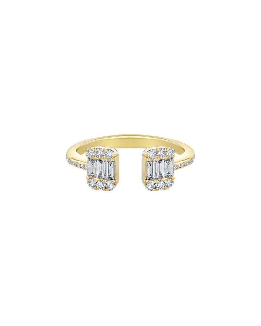 Forever Creations Usa Inc. Forever Creations Signature Collection 14k 0.32 Ct. Tw. Diamond Open Ring