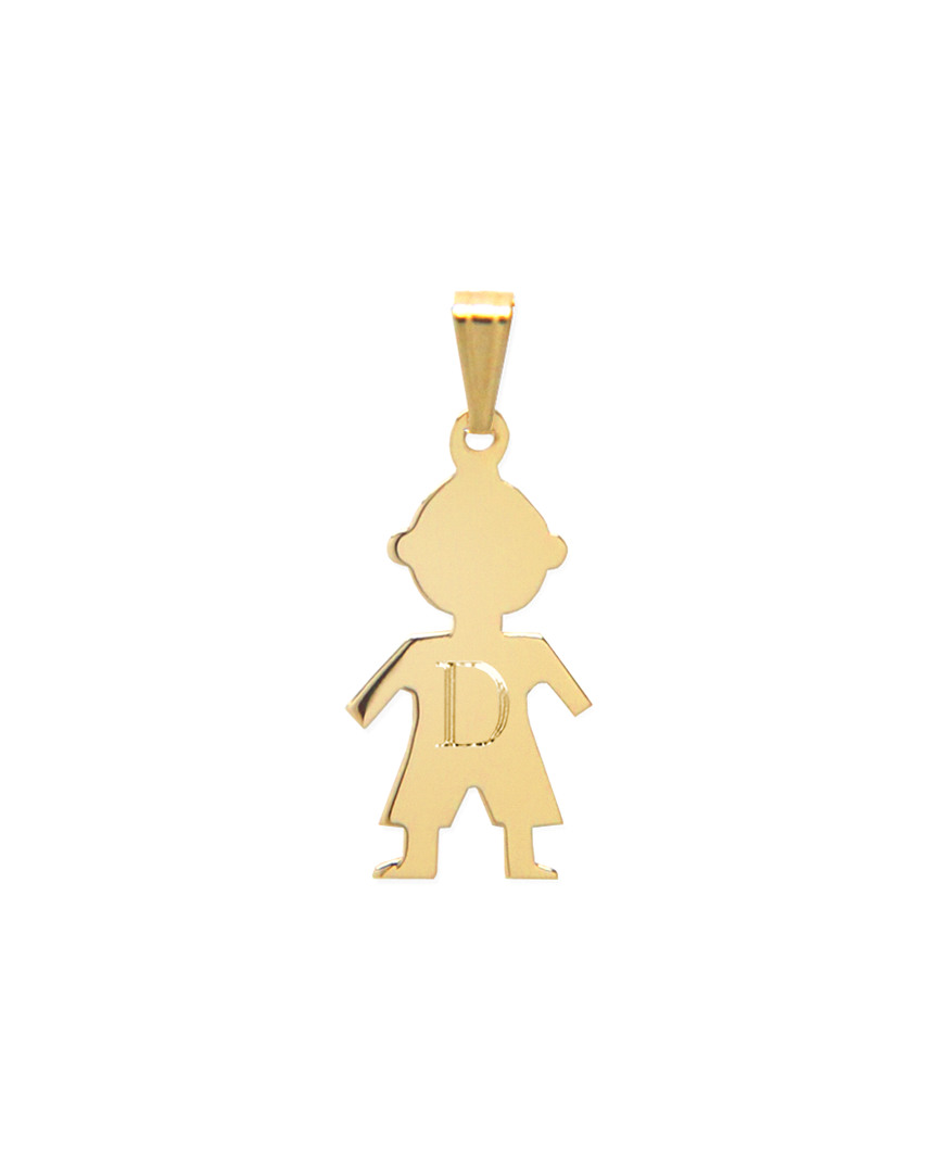 Shop Jane Basch 14k Boy Initial Enhancer (a-z)