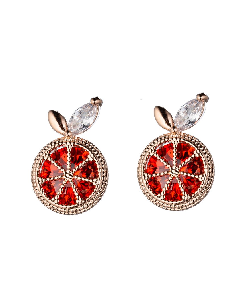 Eye Candy La Luxe Collection 18k Plated Cz Studs