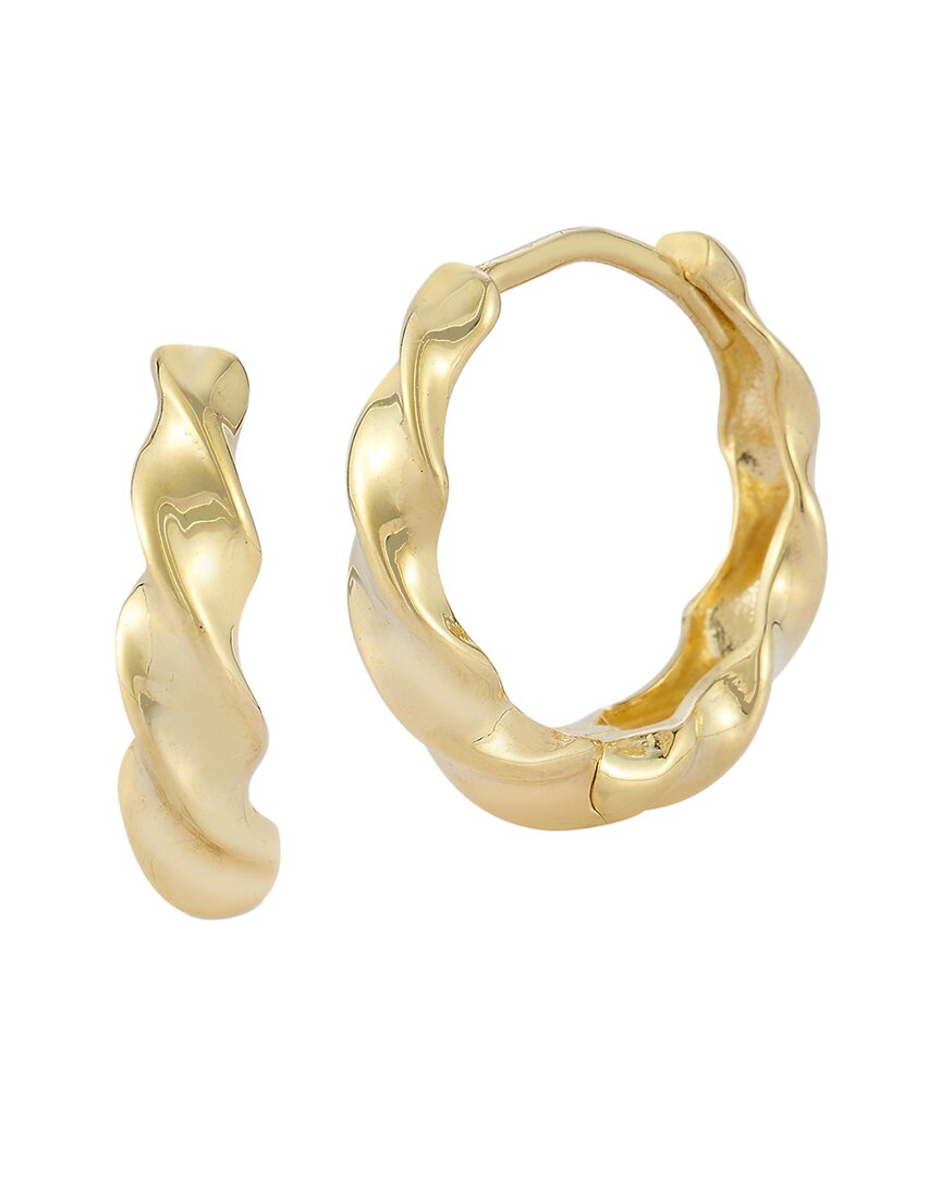 Ember Fine Jewelry 14K Twist Huggie Earrings