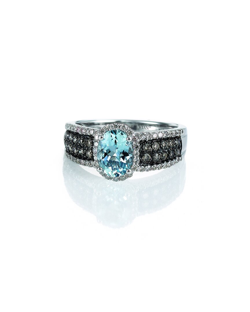 Le Vian ® 14k 2.61 Ct. Tw. Diamond & Aquamarine Ring