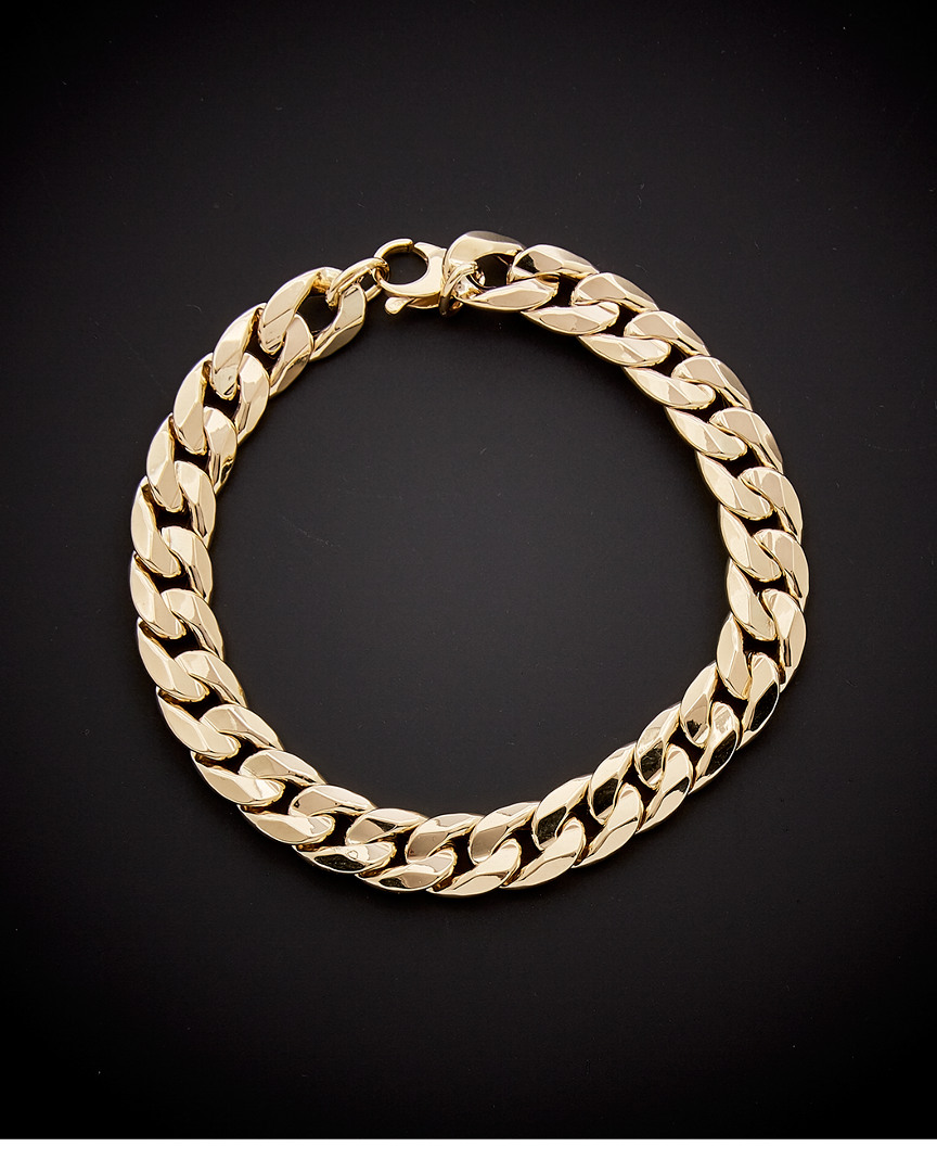 Italian Gold Cuban Curb Link Bracelet