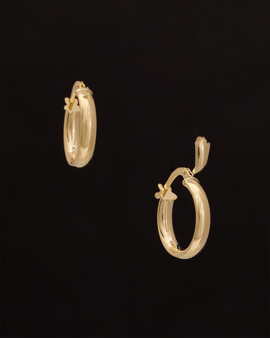 Italian Gold 14k Polished Hoops