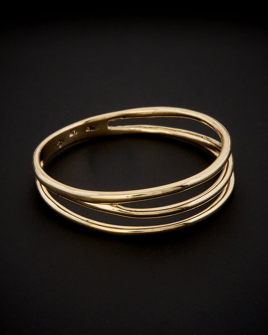 Italian Gold Triple Band Ring