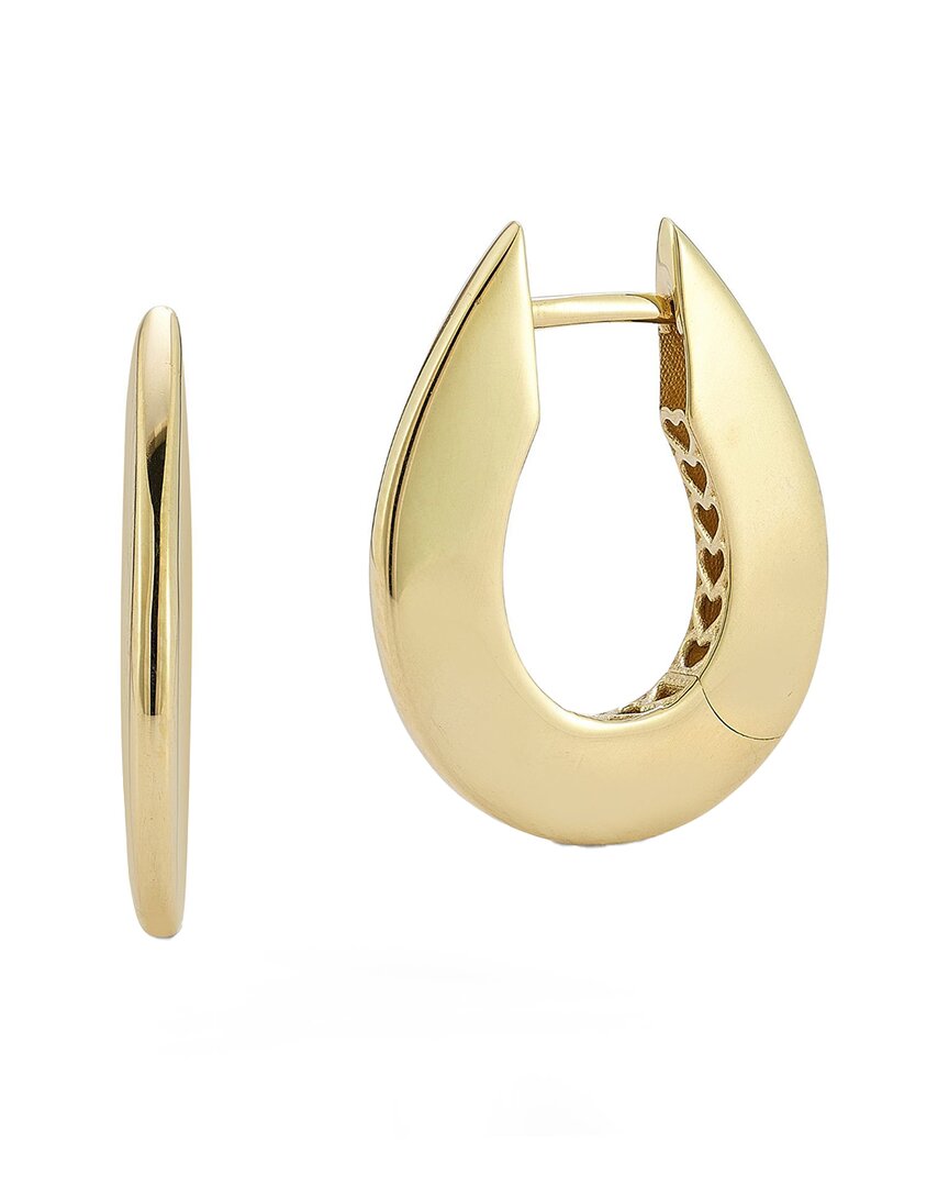 Italian Gold 14k Hoops