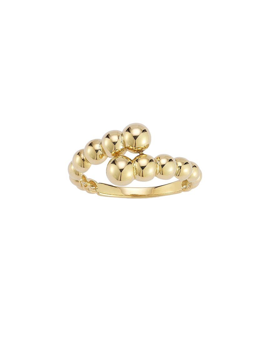 Italian Gold 14k Bubble Bypass Ring