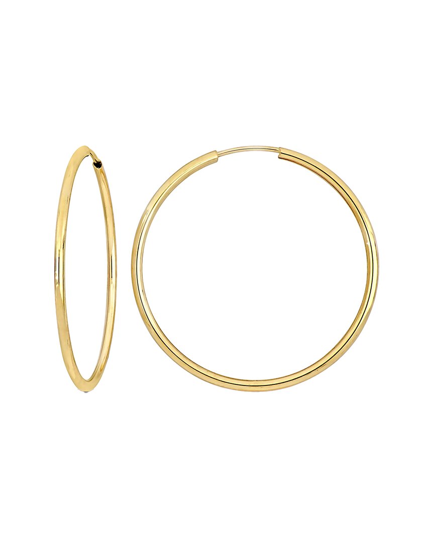 Italian Gold 14k  Hoops