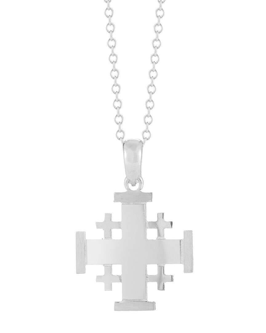 I. Reiss 14k Diamond Jerusalem Cross Necklace
