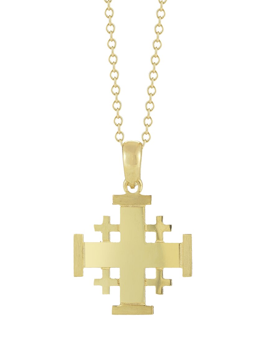 I. Reiss 14k Cross Necklace