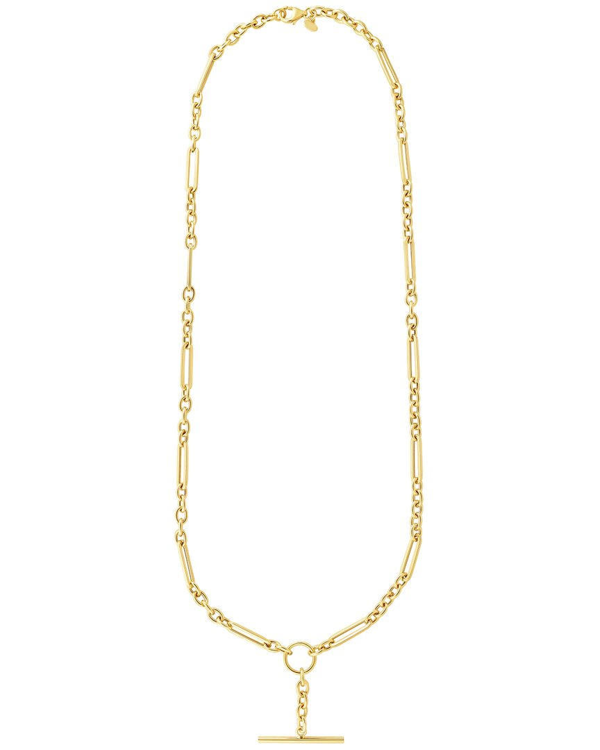 Italian Gold Paperclip Necklace