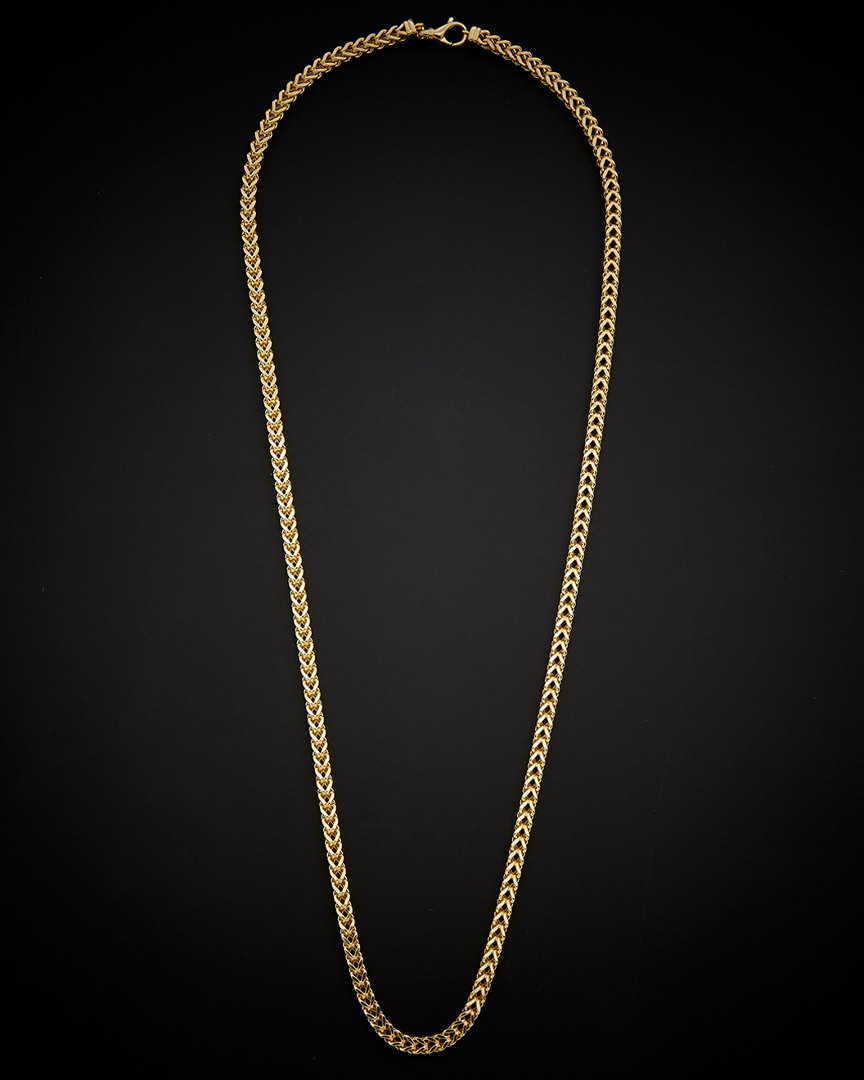 Italian Gold 14k  Franco Link Necklace