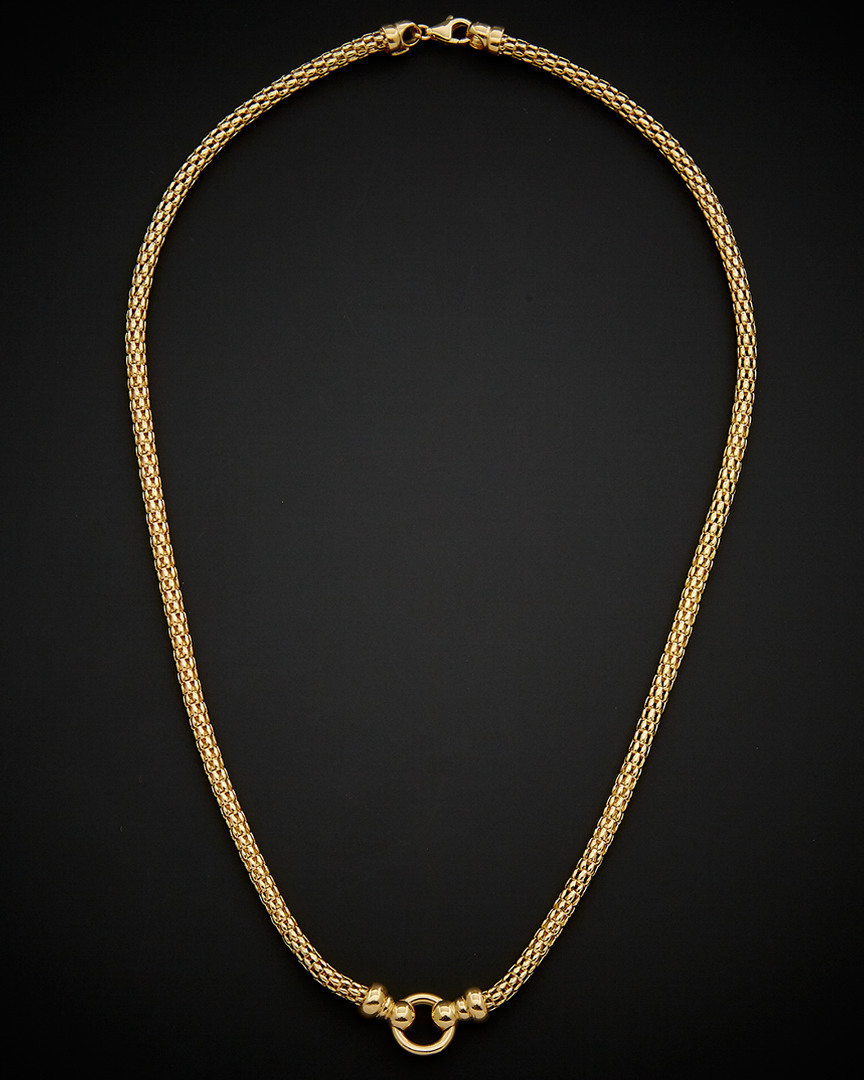 14K Gold Italian Mesh Necklace [AG5109]