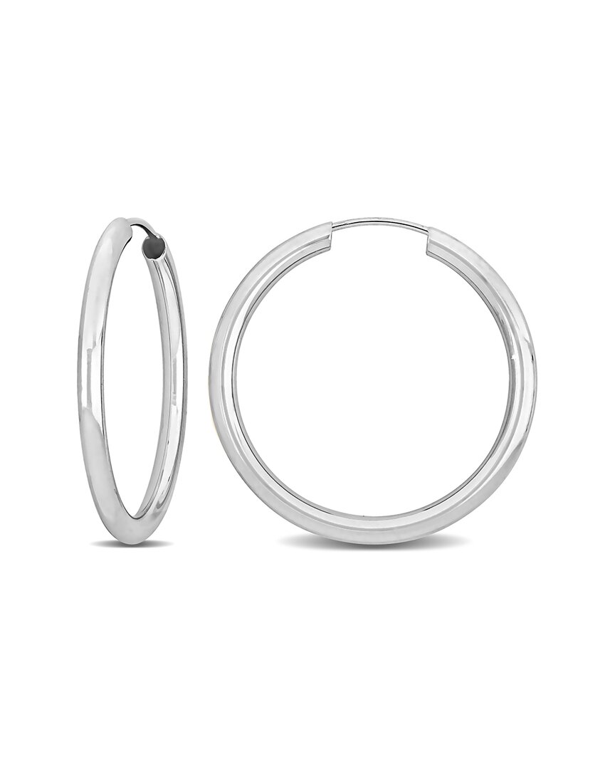 Italian Gold 14k Hoops