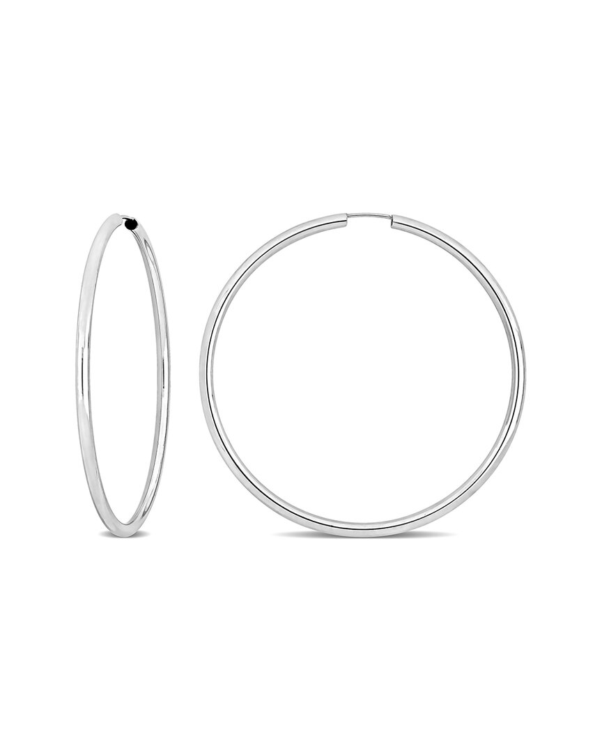 Italian Gold 14k  Hoops
