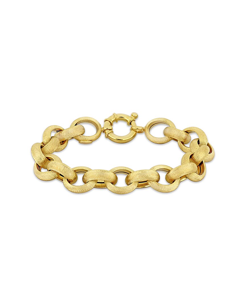 Italian Gold 14k  Link Bracelet