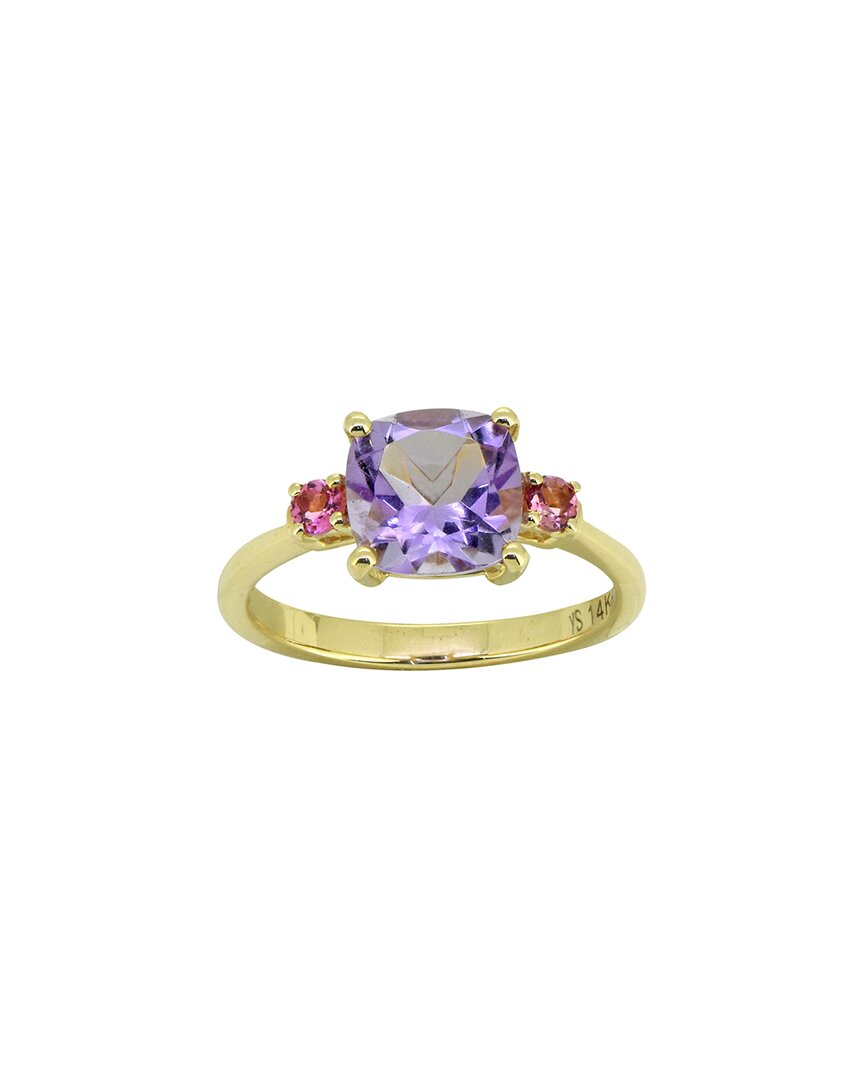 Tiramisu 14k 2.15 Ct. Tw. Gemstone Ring