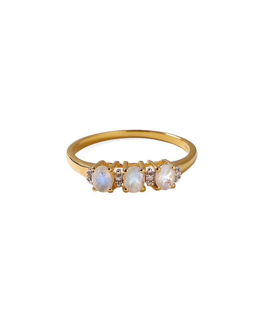 Tiramisu 10k 0.54 Ct. Tw. Gemstone Ring