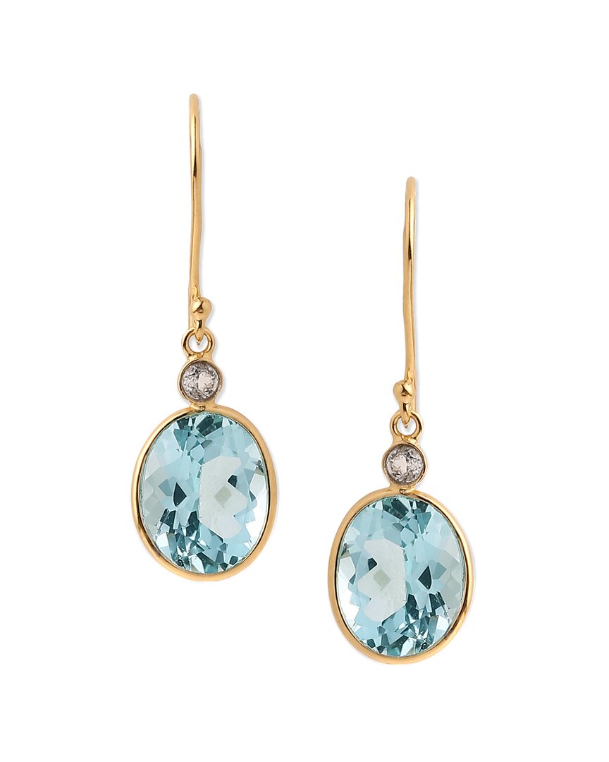Tiramisu 10k 5.94 Ct. Tw. Gemstone Earrings