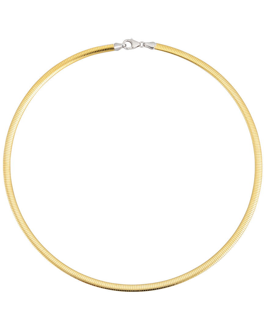 Italian Gold Two-tone Reversible Necklace