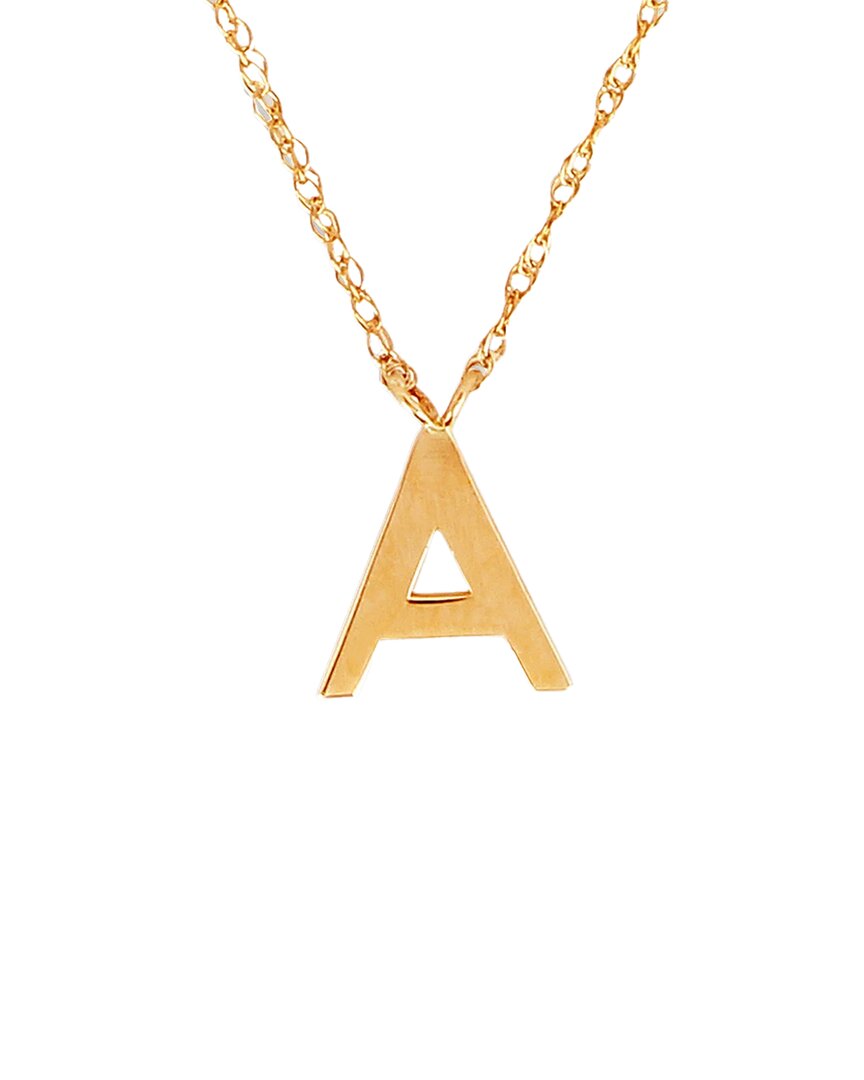 Pajure Fine Jewelry 14k Initial Pendant Necklace
