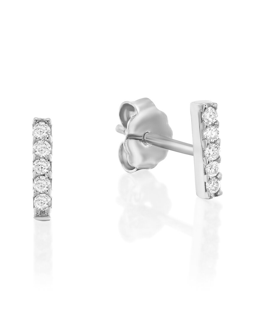 I. Reiss 14k Diamond Earrings