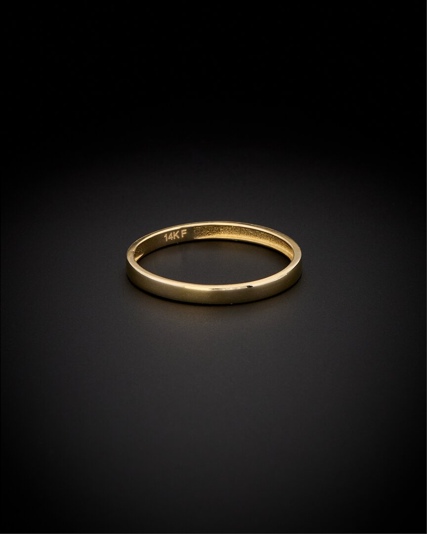 Italian Gold Polished Band Ring