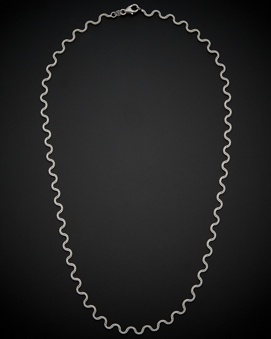 Italian Gold 14k  Horizon Necklace