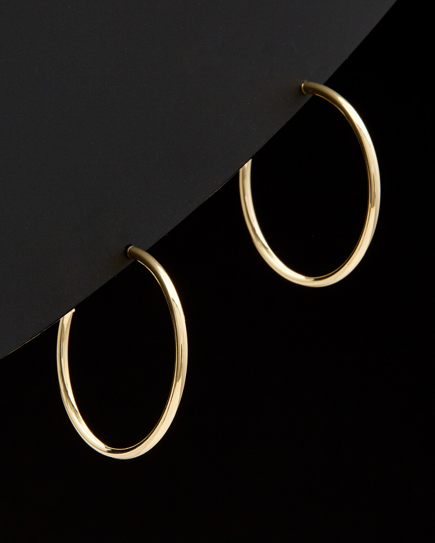 Italian Gold Open Hoops