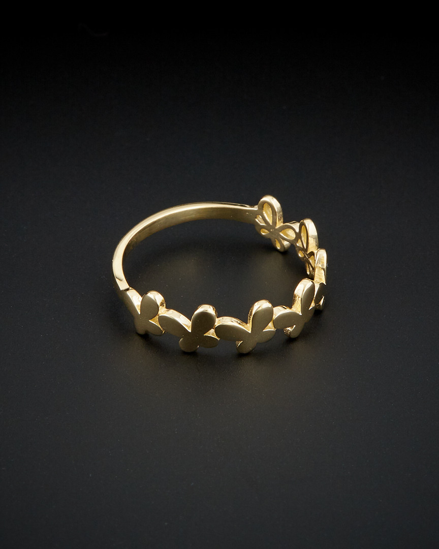 ITALIAN GOLD 14K ITALIAN GOLD BUTTERFLIES RING