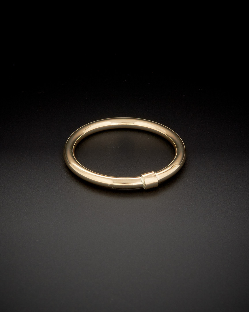 Italian Gold Polished Comfort Fit Band Ring