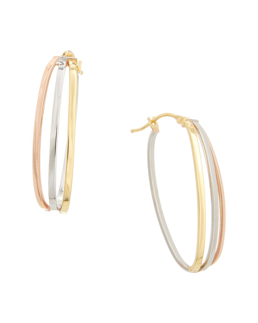 Italian Gold 14k Earrings In Gold