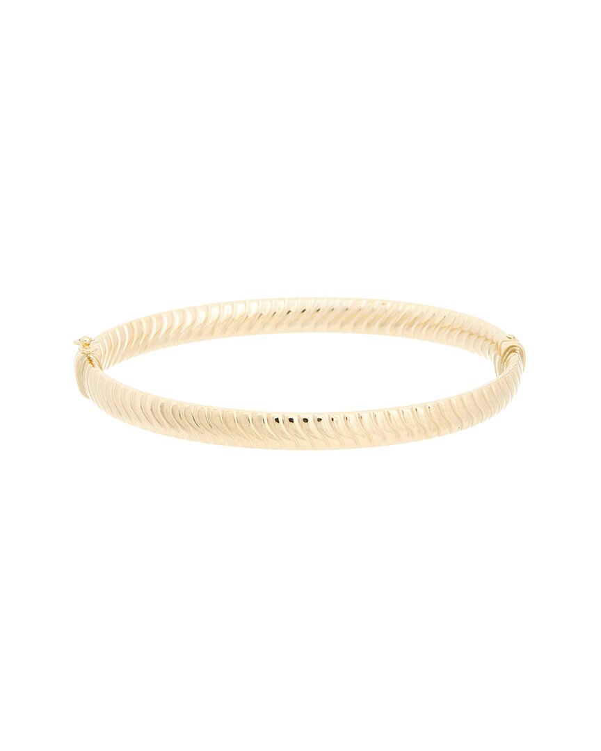 Italian Gold 14k Bangle In Gold