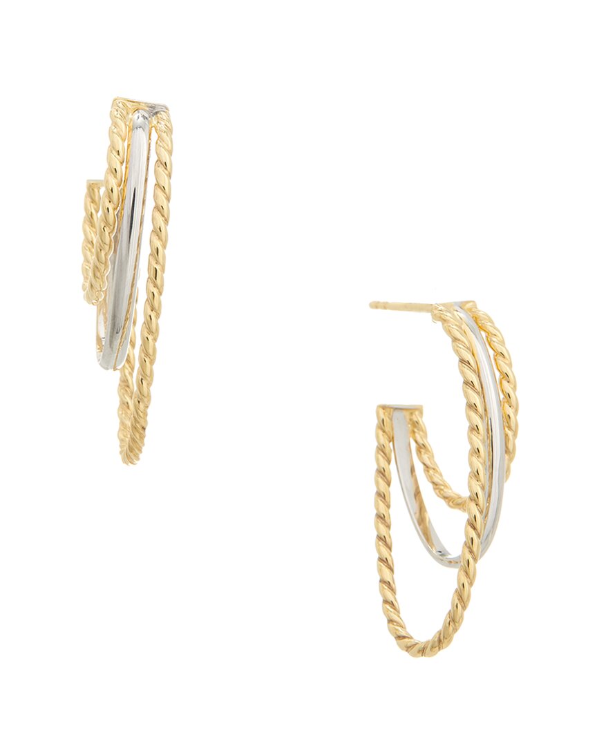 Italian Gold 14k Earrings In Gold