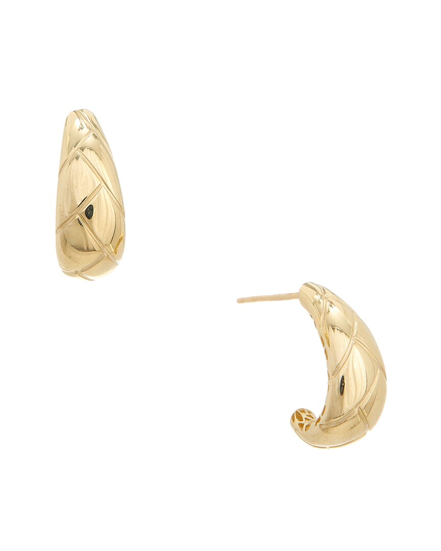 Italian Gold 14k Earrings In Gold