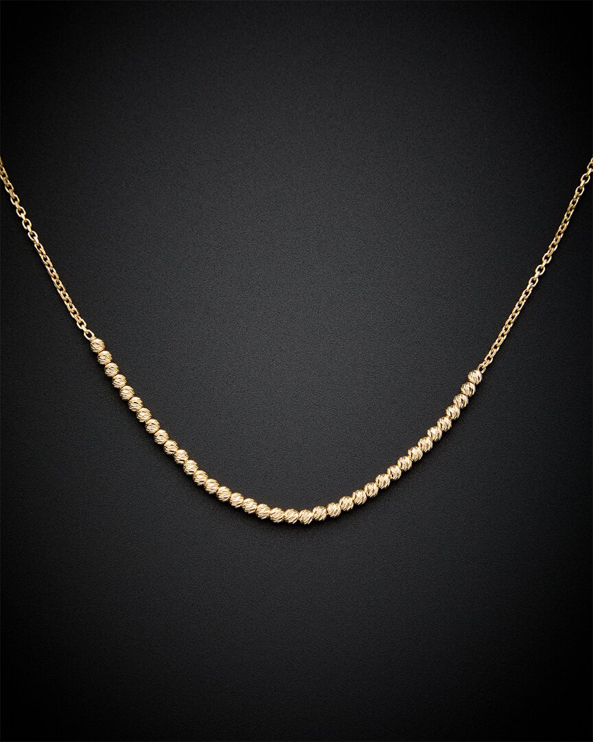 Italian Gold Adjustable Necklace