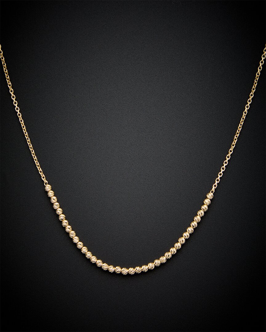Italian Gold Adjustable Necklace