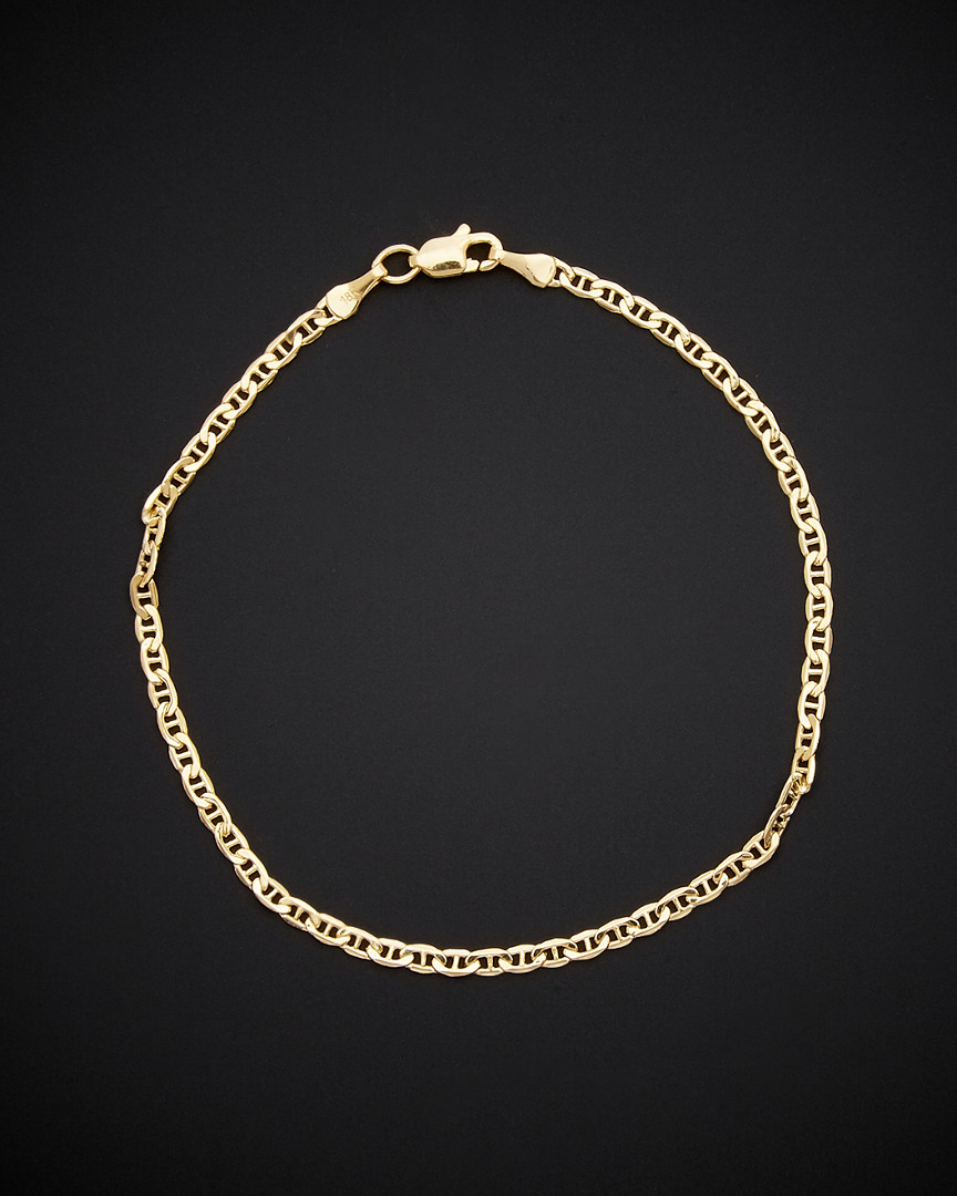 Italian Gold Mariner Bracelet