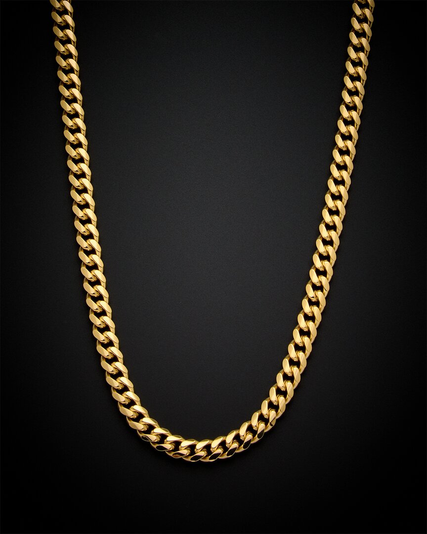 Italian Gold Miami Cuban Necklace