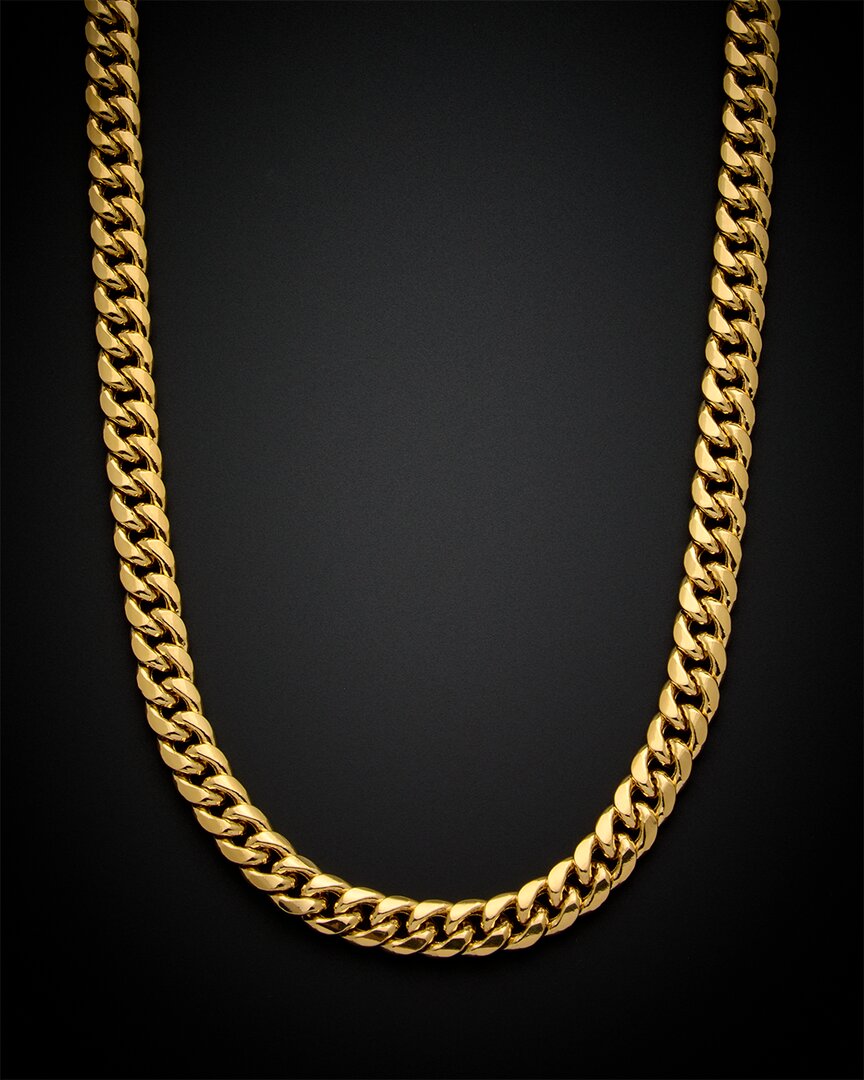 Italian Gold Miami Cuban Necklace