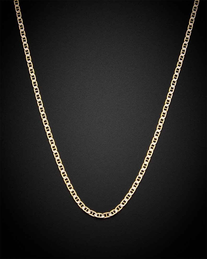 Italian Gold 14k  Mariner Necklace