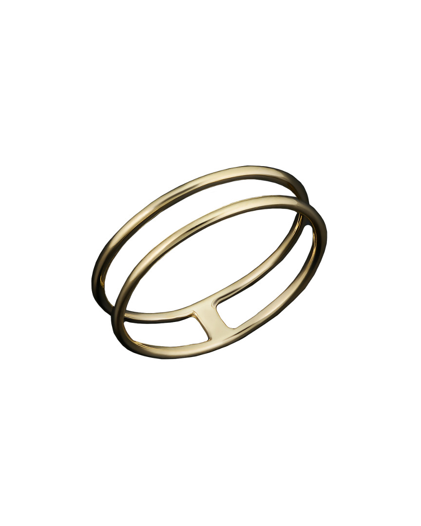Shop Italian Gold 14k  Double Ring