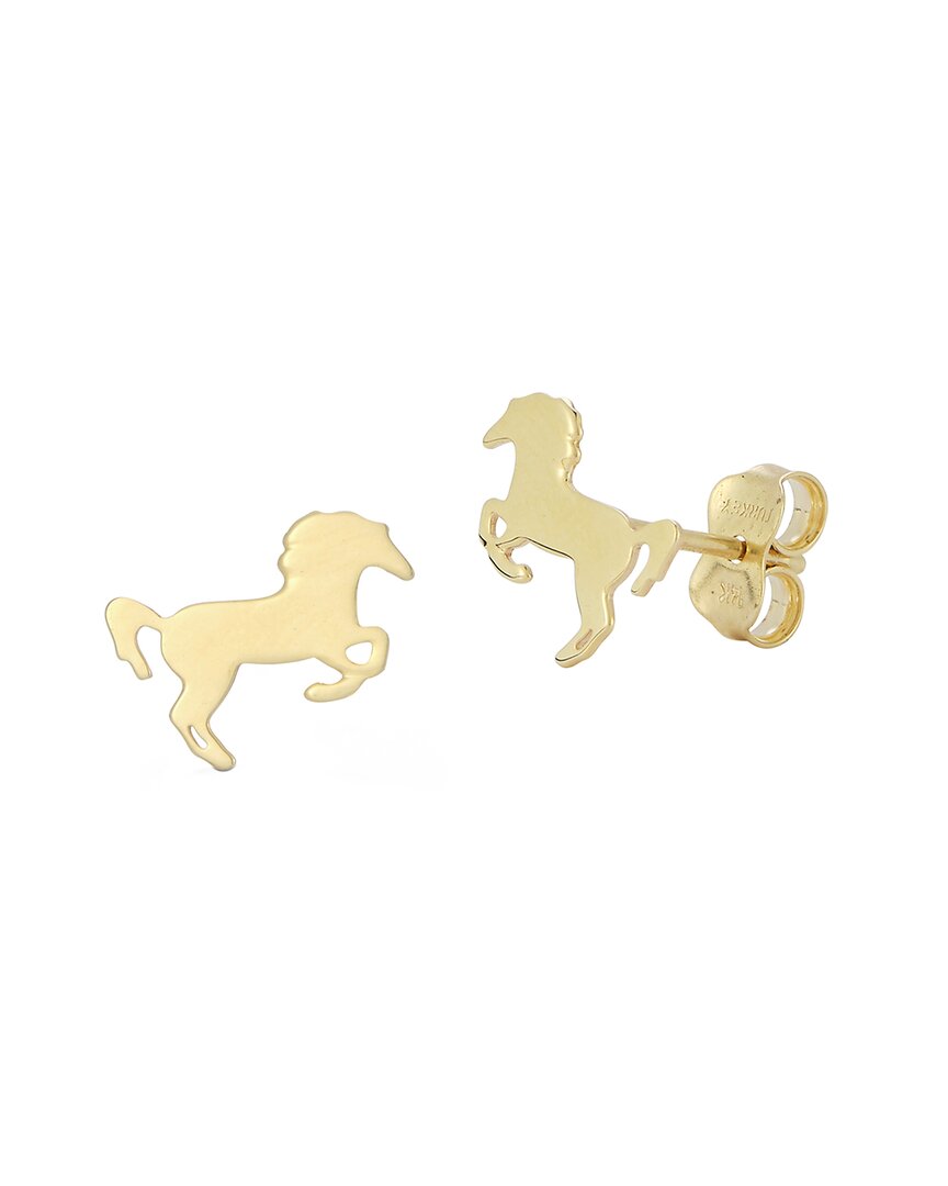 Ember Fine Jewelry 14k Yellow Gold Horse Stud Earrings