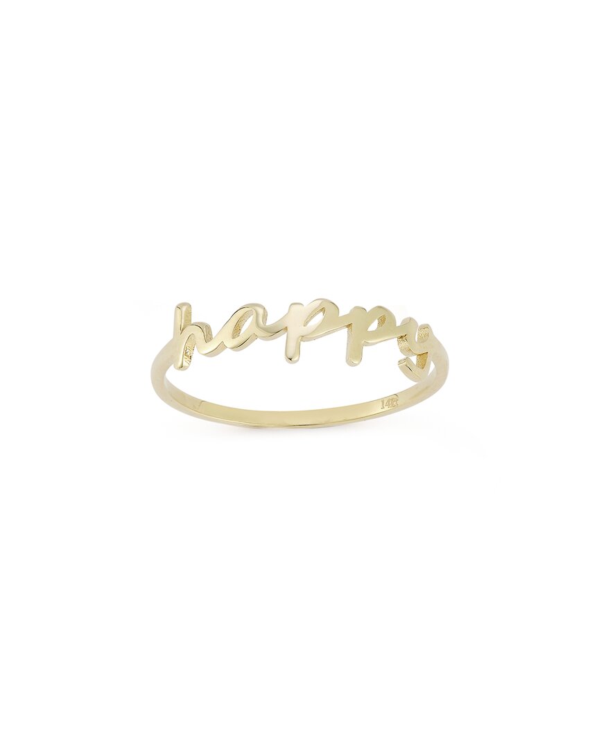 Ember Fine Jewelry 14k Happy Ring
