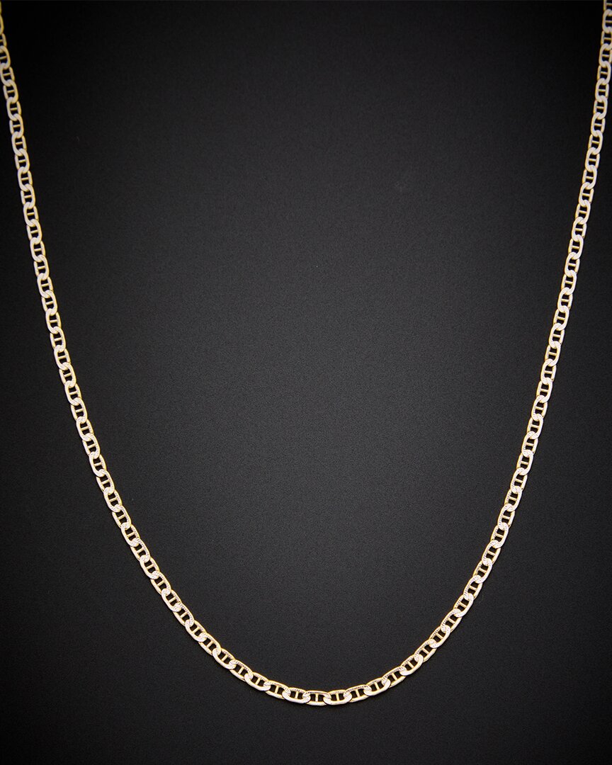 Italian Gold 14k  Mariner Necklace